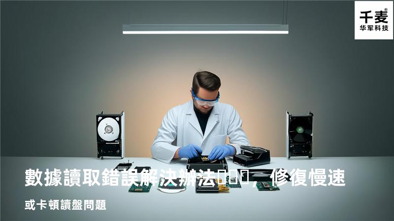  數據讀取錯誤解決辦法，修復慢速或卡頓讀盤問題
